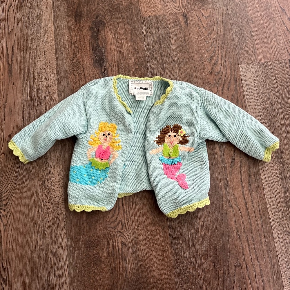 Art Walk mermaid sweater